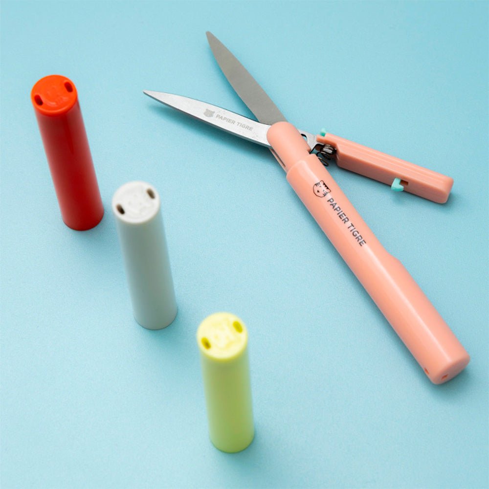 Pocket Scissors Orange Bubble