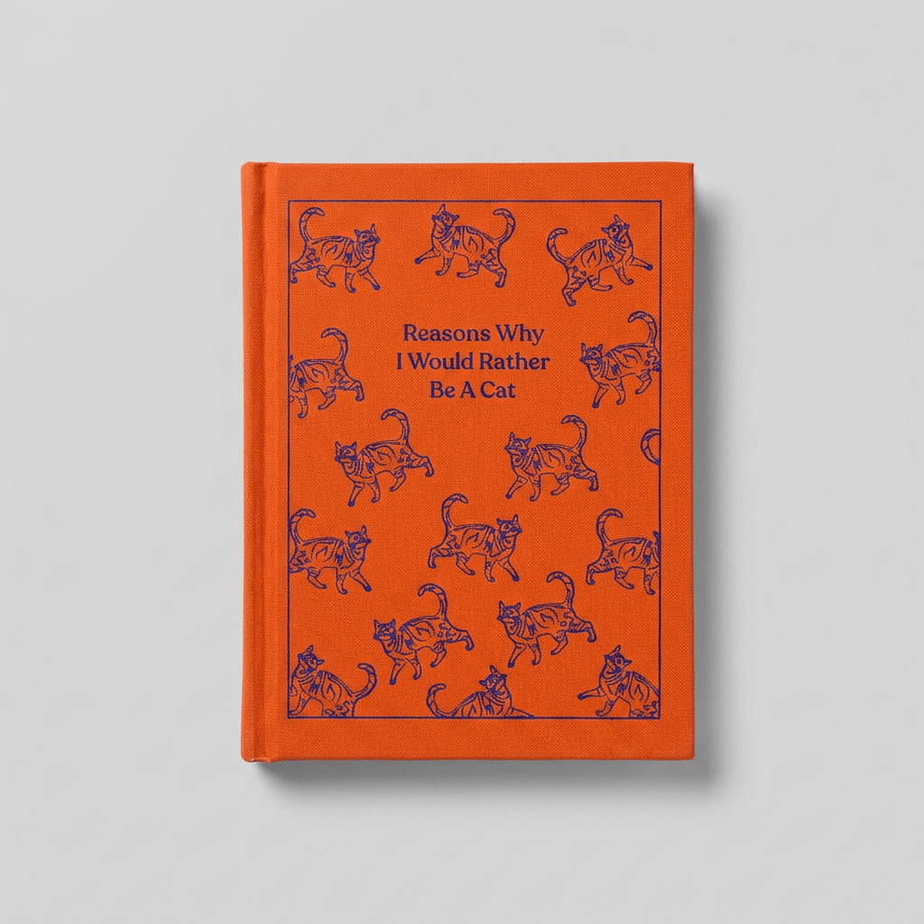 Cuaderno Journal Reasons Why I Would Rather be a Cat