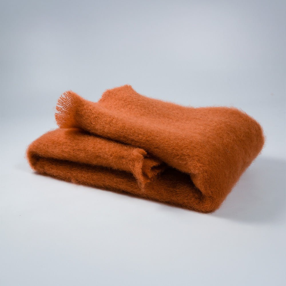 Foulard Mohair Copper 609 18x170