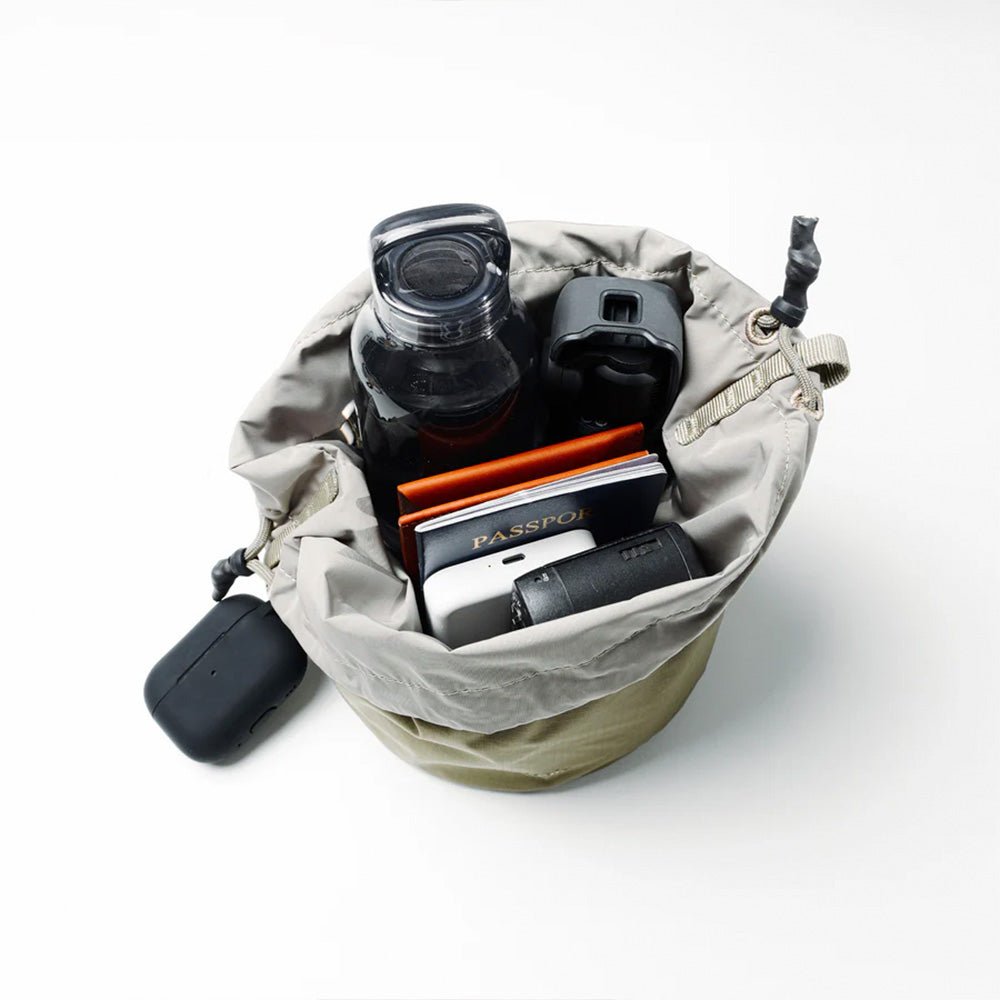Reversible Bucket Black Tech Sateen