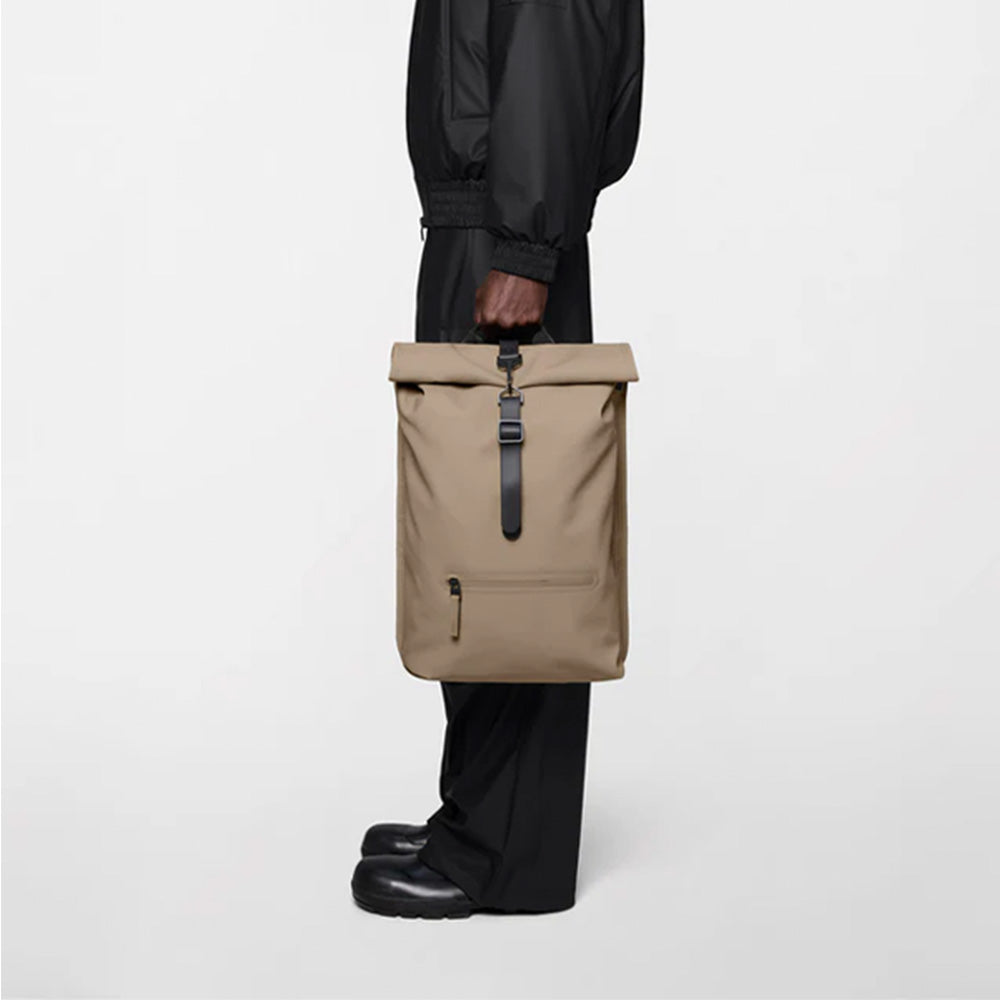 Mochila Rolltop Rucksack Beige