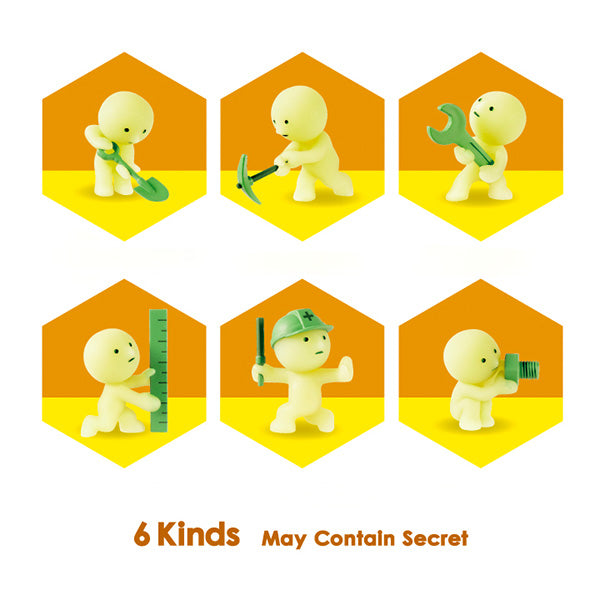Smiski Glow in the Dark Construction Series