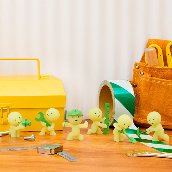 Smiski Glow in the Dark Construction Series