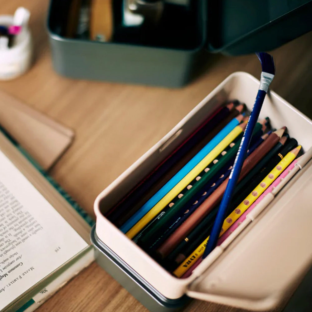 Boîte à outils beige T-190