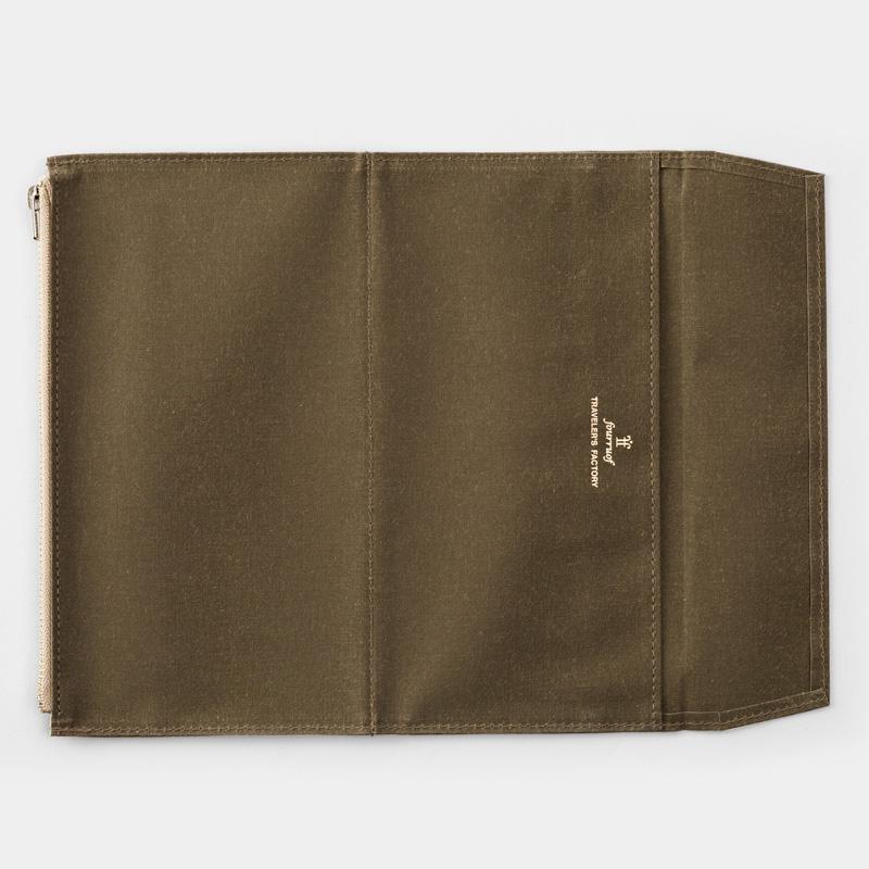 TF Refill Paper Cloth Zipper Olive - Regular Size