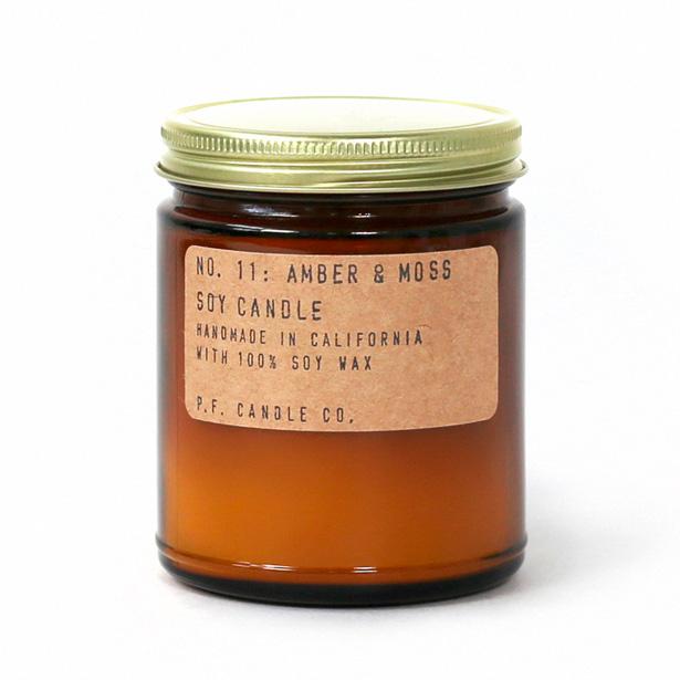 No. 11 Amber & Moss Soy Candle Standard