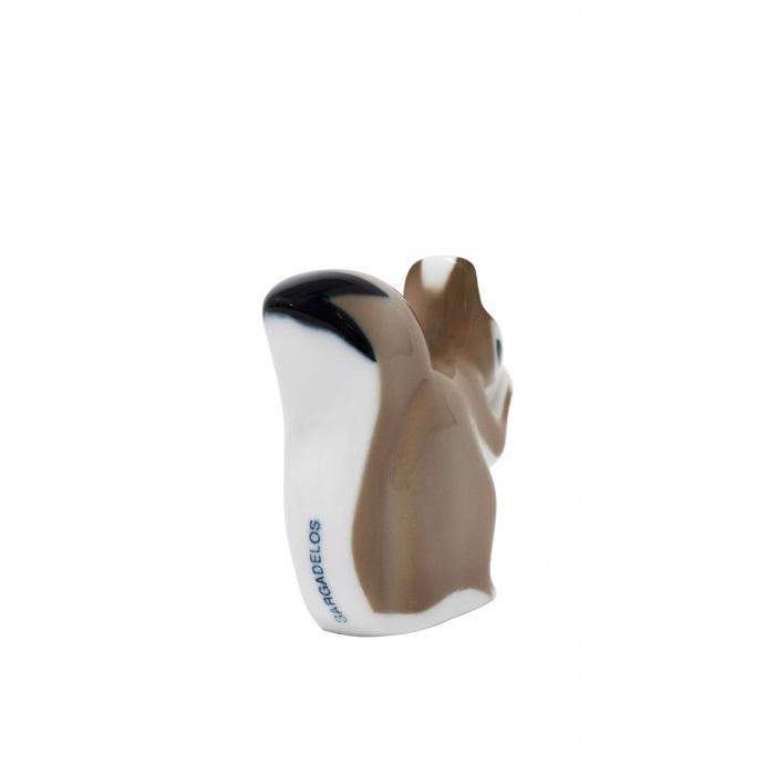 Écureuil Nº1 Animal glouton en porcelaine