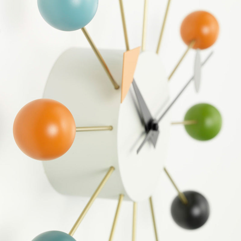 Ball Wall Clock Multicolor