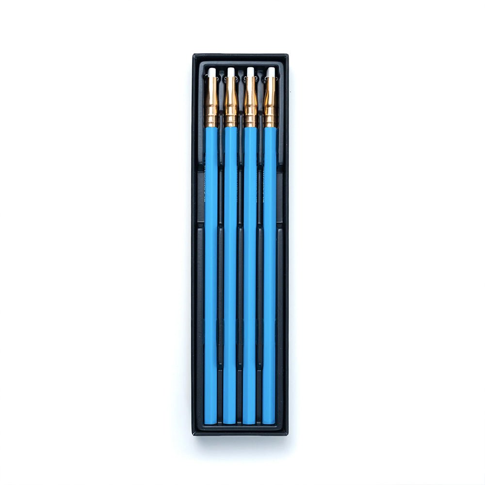 Ensemble de 4 crayons bleus Blackwing