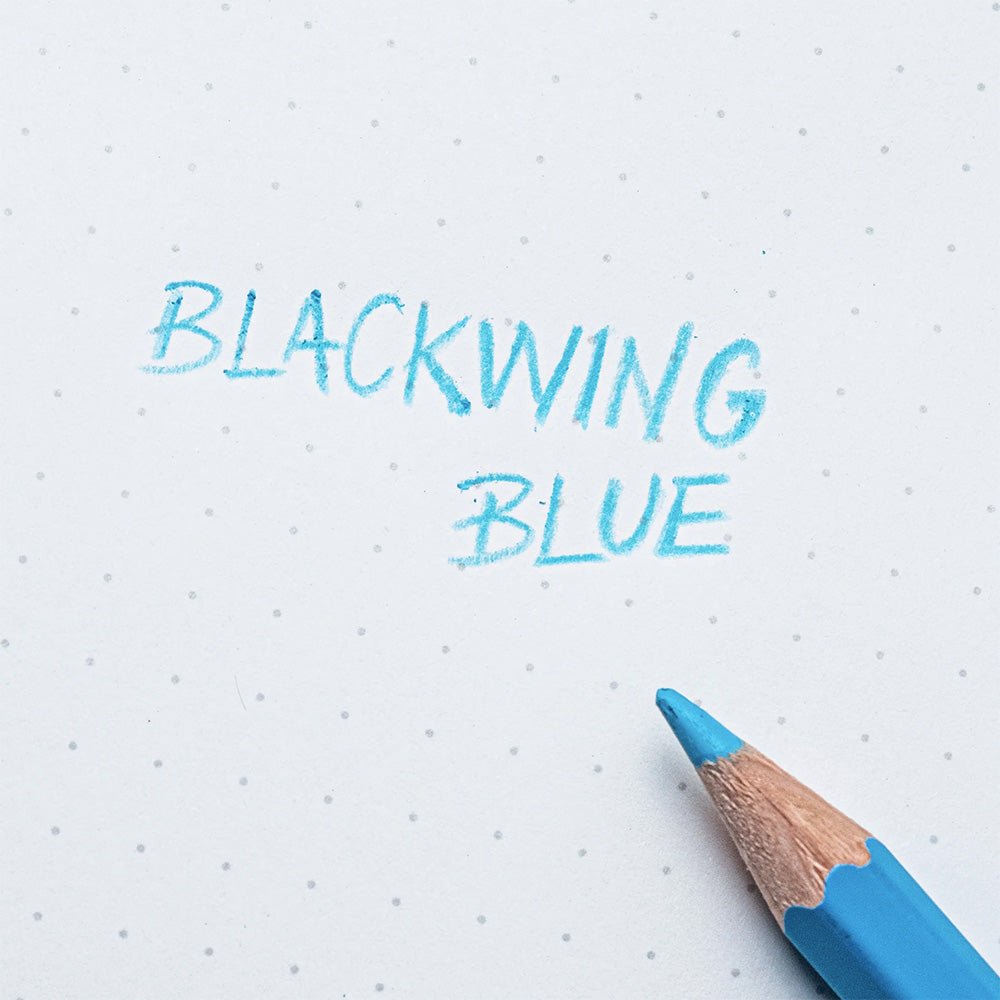 Ensemble de 4 crayons bleus Blackwing