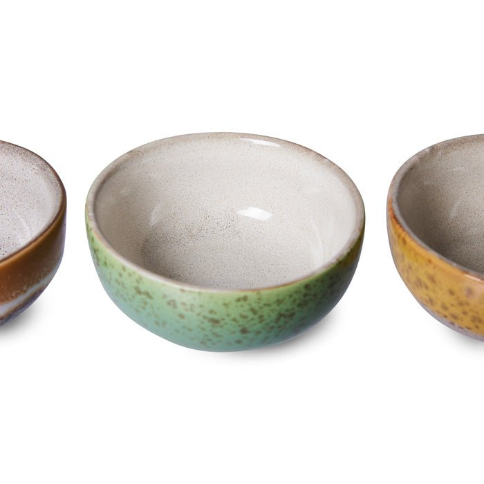 70s Ceramics XS Bowls Castor (set of 4)