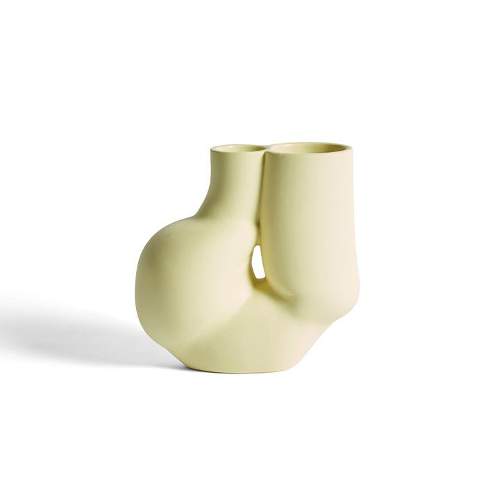 W&S Chubby Vase Soft Yellow
