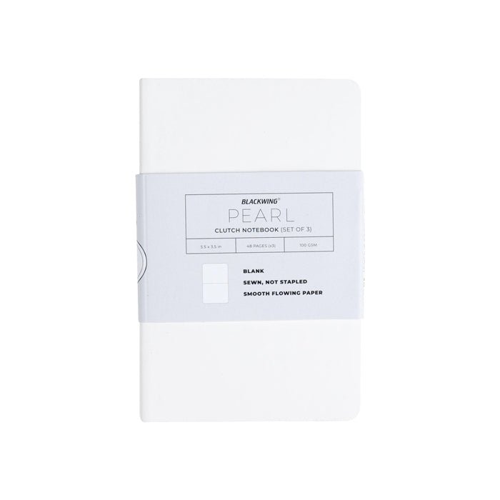 Blackwing Pearl Clutch Notebook Blank (set of 3)