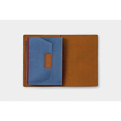 TRAVELER'S notebook B-Sides & Rarities Etui Zippé en Coton Taille Passeport Blue