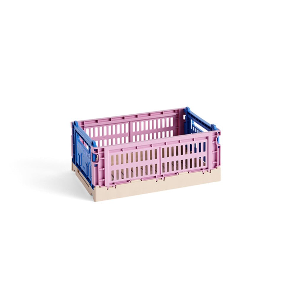 Boîte Pliante Color Crate Mix S Rose Poudré