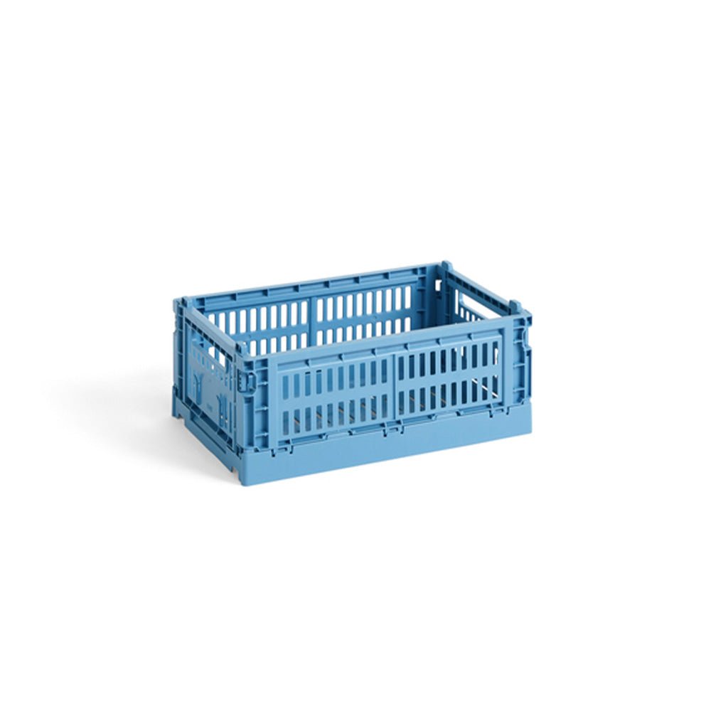 Boîte Pliable Color Crate S Bleu Clair