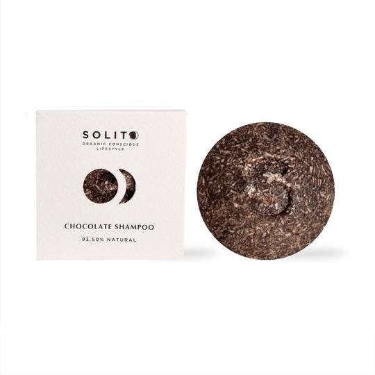 Chocolate Natural Solid Shampoo - Damaged Hair