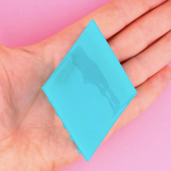 Hair Clip Turquoise Diamond