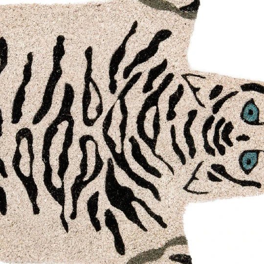 White Tiger Doormat