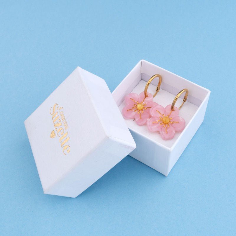 Boucles d'oreilles Sakura 
