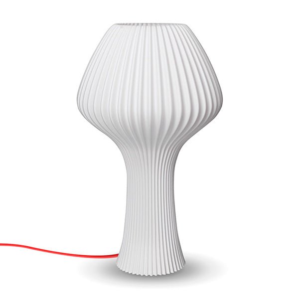 Lampe de table Elena M (câble rouge)