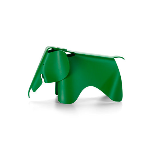 Eames Elephant Small Plastic Palm Green