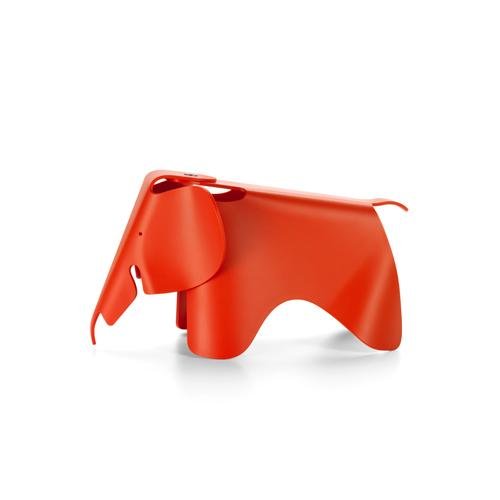 Eames Elephant Small Plastic Poppy Red