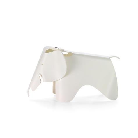 Eames Elephant Petit Plastique Blanc