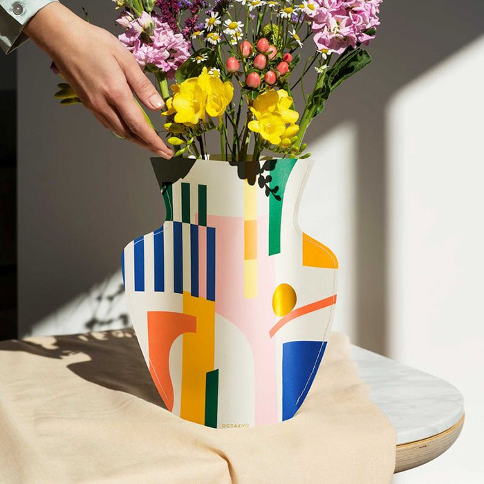 Vase en papier Emporio
