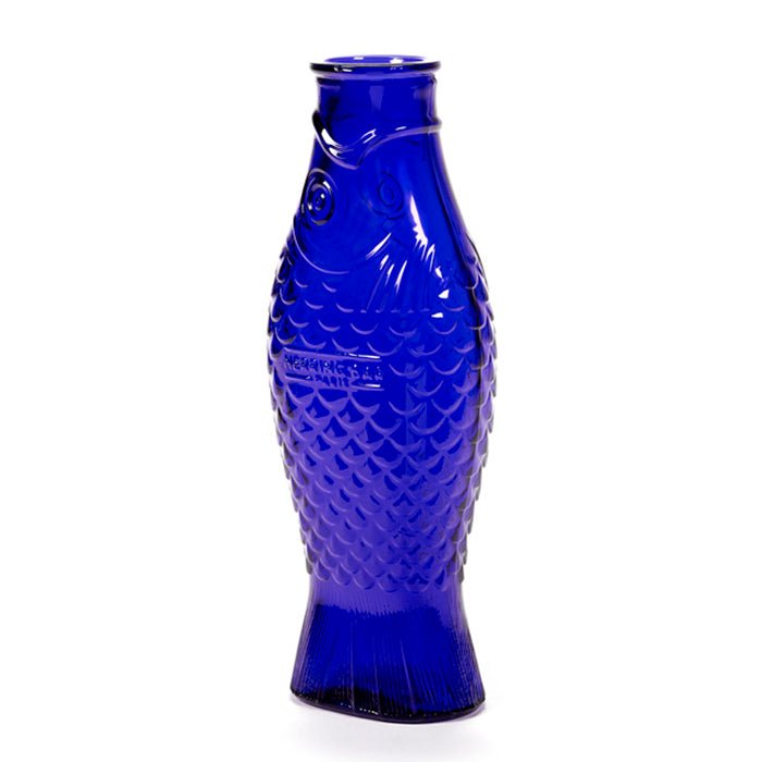 Botella Pez Azul Cobalto 1 Litro
