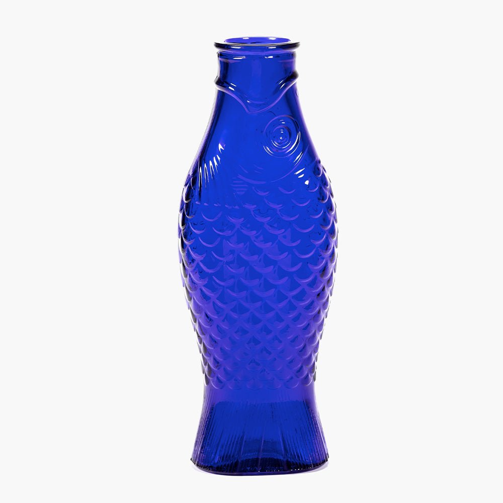 Botella Pez Azul Cobalto 1 Litro