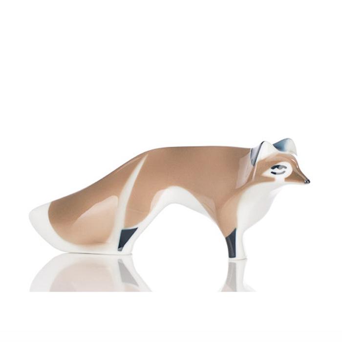 Brown Fox Porcelain Animal