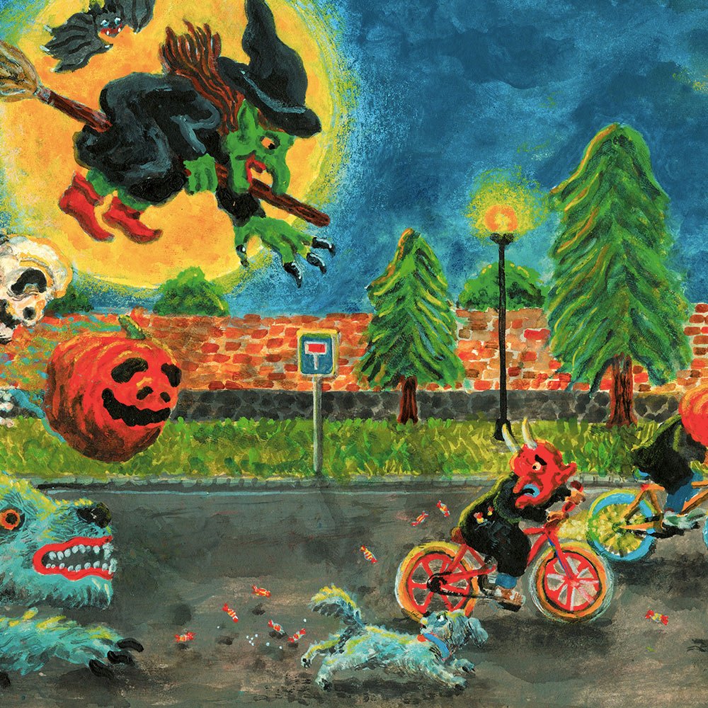 Halloween Giclée Print A3