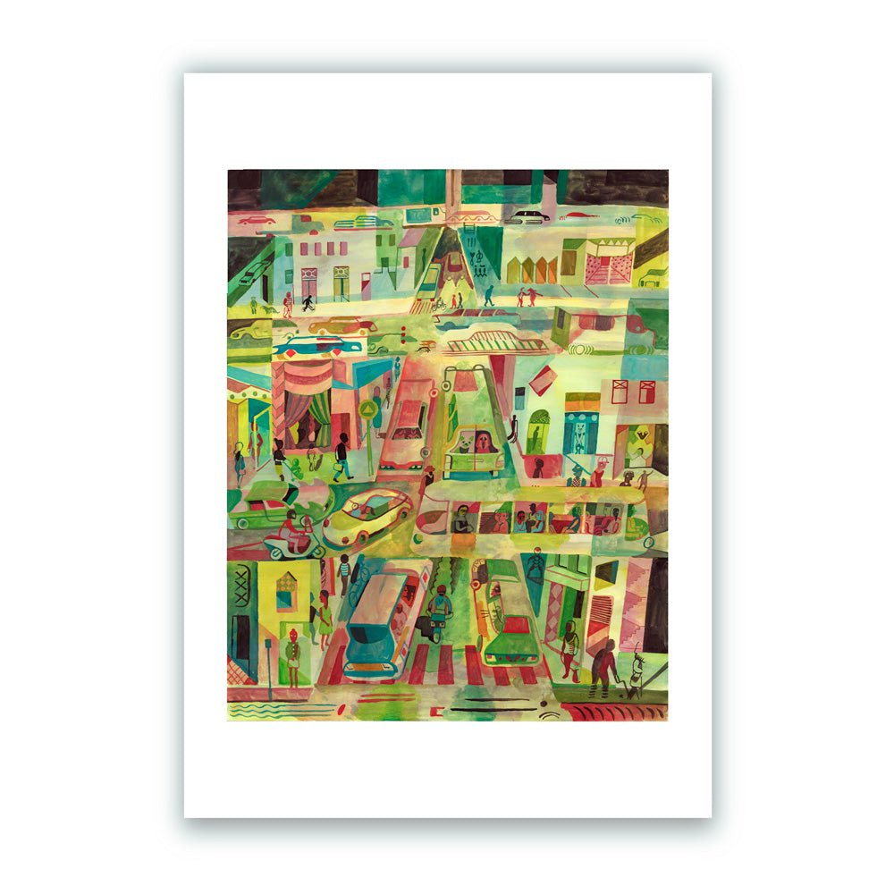 Intersections Giclée Print A3