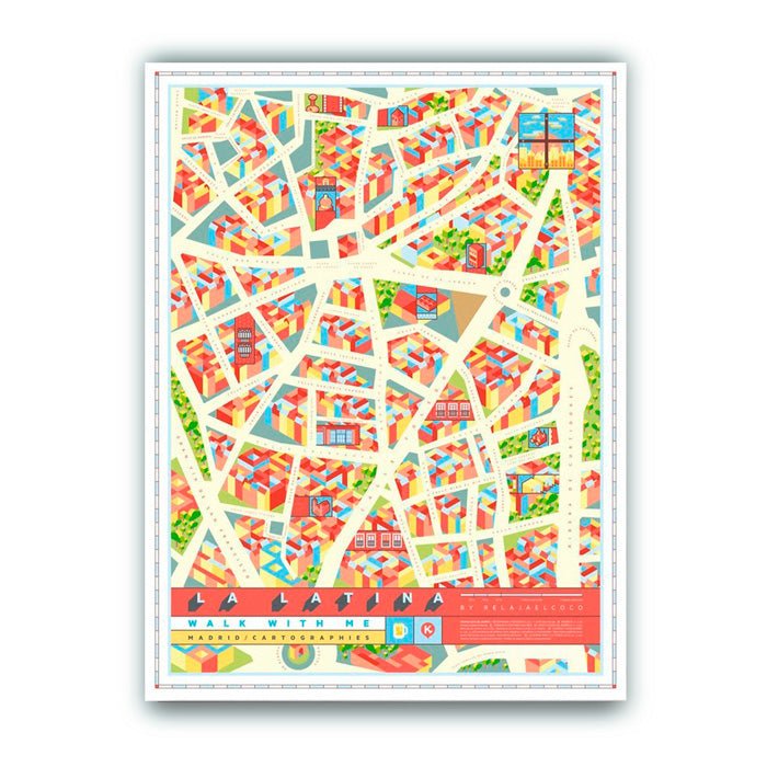 Madrid Map - La Latina