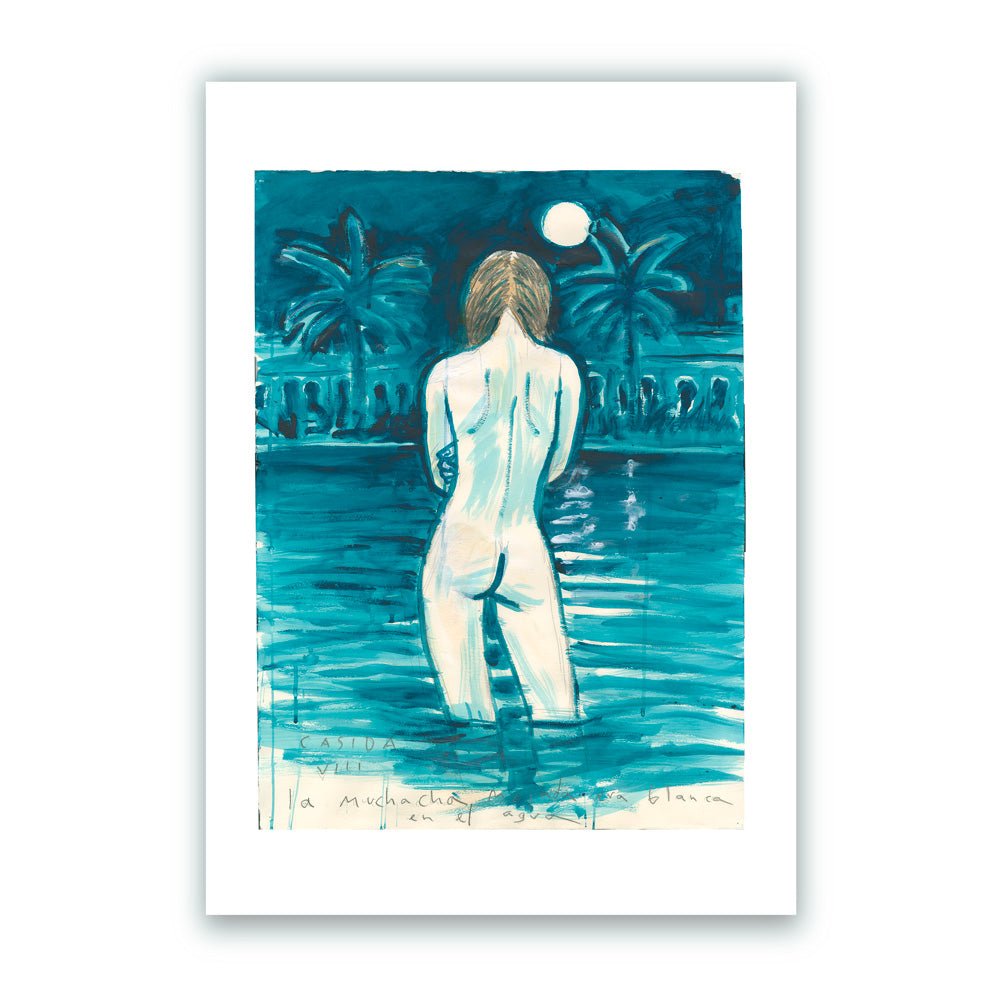 Lorca « Blanca en el Agua » A3 Giclée Print