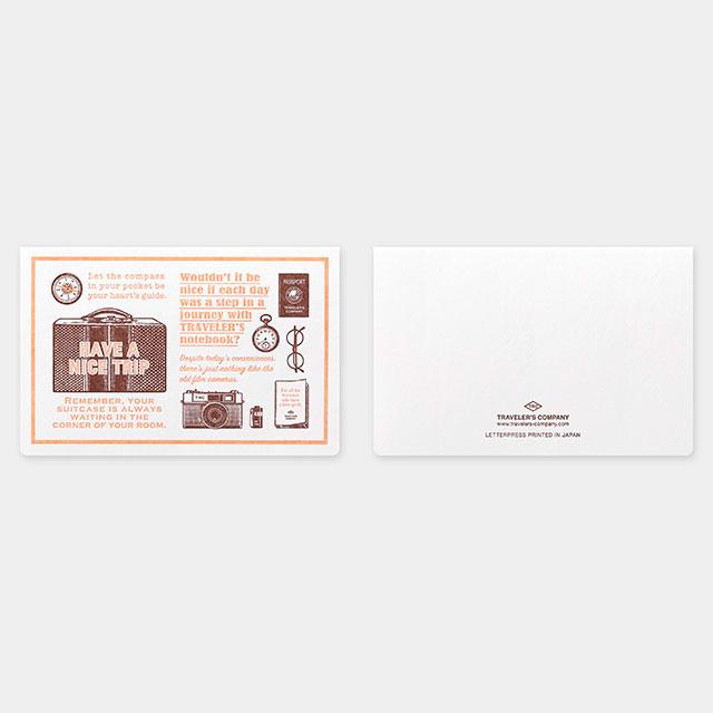 Letterpress Card Brown (Limited Edition)