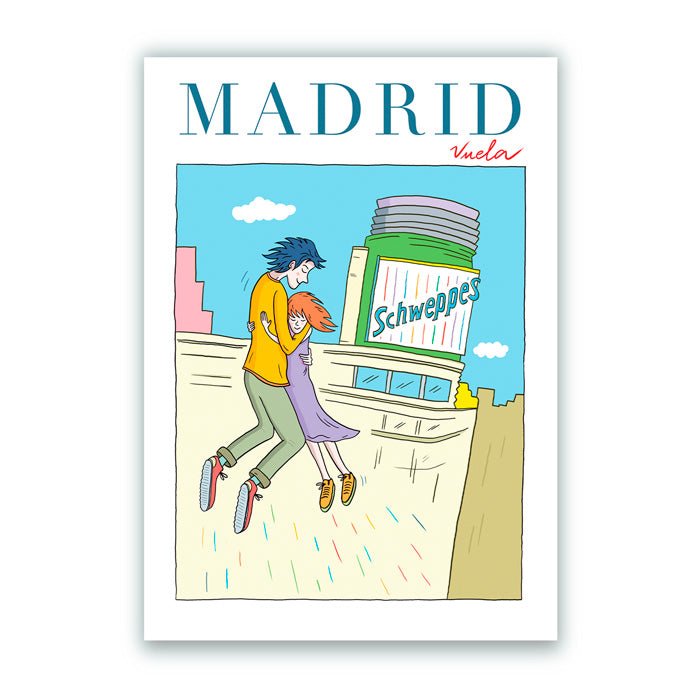 Madrid Vuela Impresión Digital A4