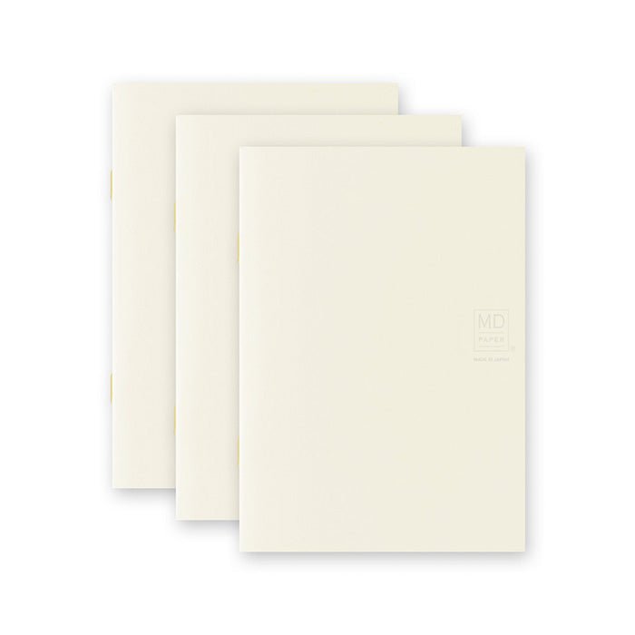 MD Notebook Light A6 Blank (Pack of 3)
