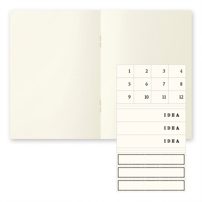 MD Notebook Ligero A6 Liso (set de 3)