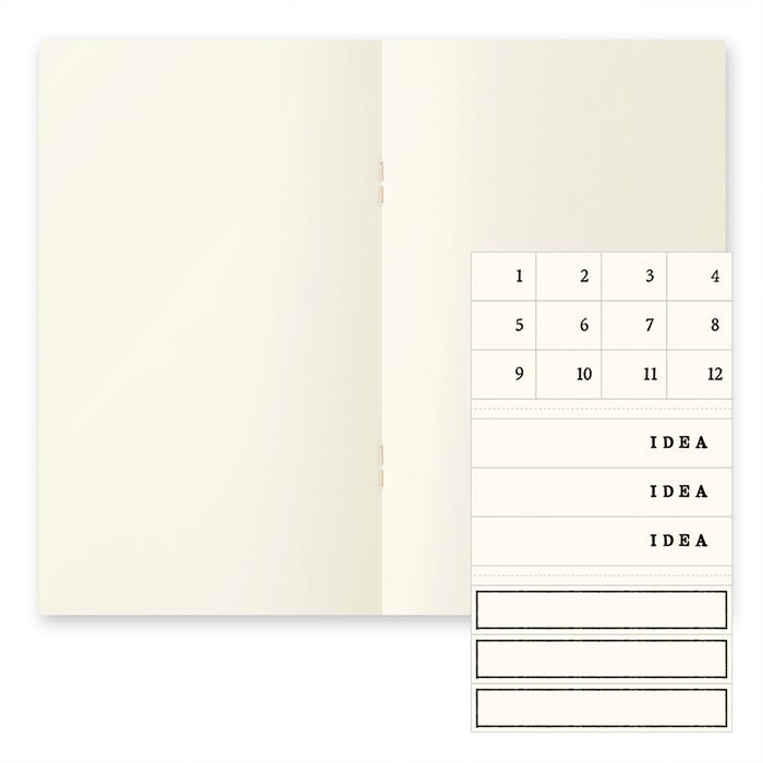 MD Notebook Light B6 Slim Blank (Pack of 3)