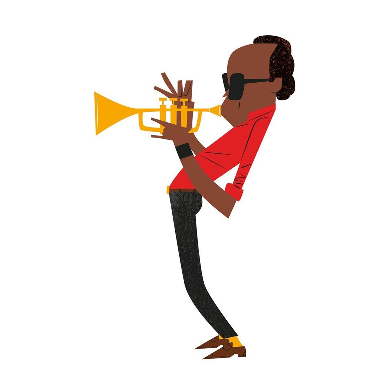 Miles Davis Impression sur papier d'art A5