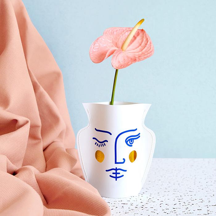 Mini Paper Vase Janus