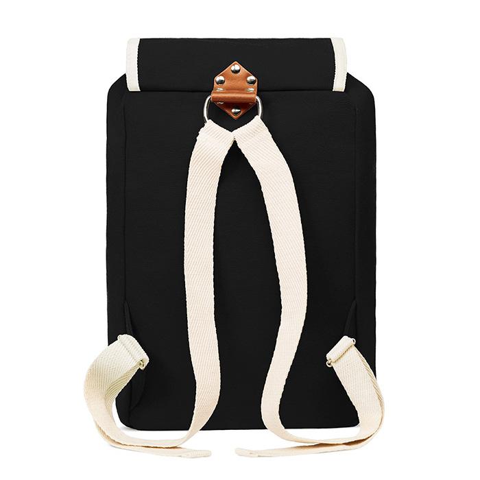 Matra Mini Cotton Strap Backpack Black