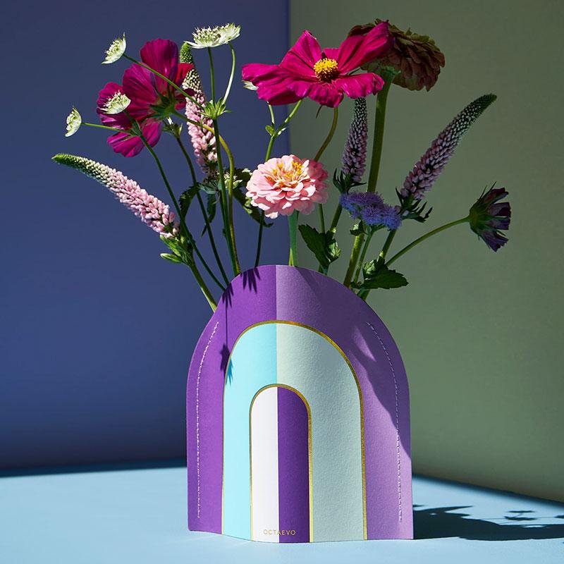 Mini Paper Vase Riviera Arch