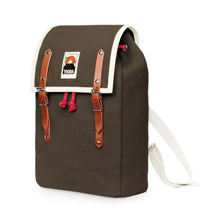Matra Mini Cotton Strap Backpack Kaki