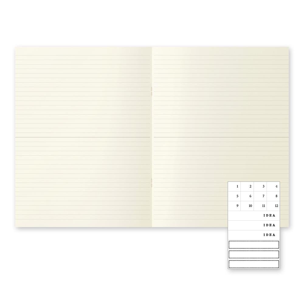 MD Notebook Ligero Variante A4 Líneas (set de 3)