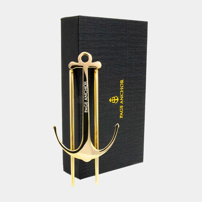 Page Anchor Signature Gold Page Holder