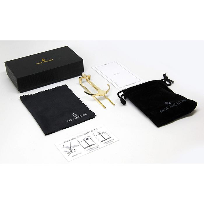 Page Anchor Signature Gold Page Holder