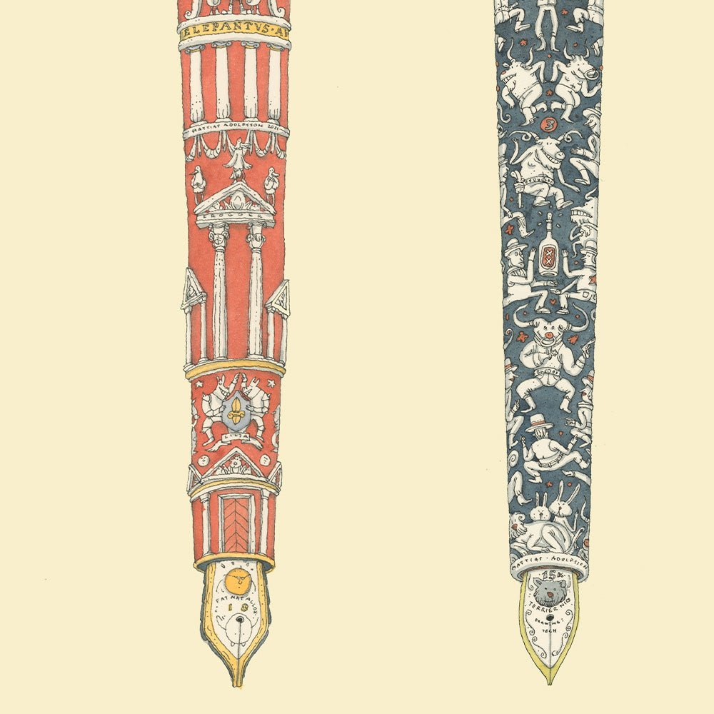 Pen Collector 1 Impresión Giclée 50 x 50